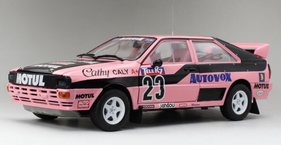 Sun Star 1/18 Audi Quattro A1 - #23 Cathy Caly - 1987 French Rallycross Championship