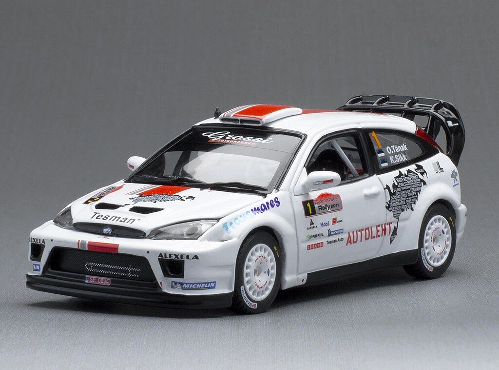 Sun Star 1/43 Ford Focus RS WRC '03 - #1 O.Tnak/K.Sikk - Winner Saaremaa Rally 2011 (limited edition 999pcs)   Diecast Model Car