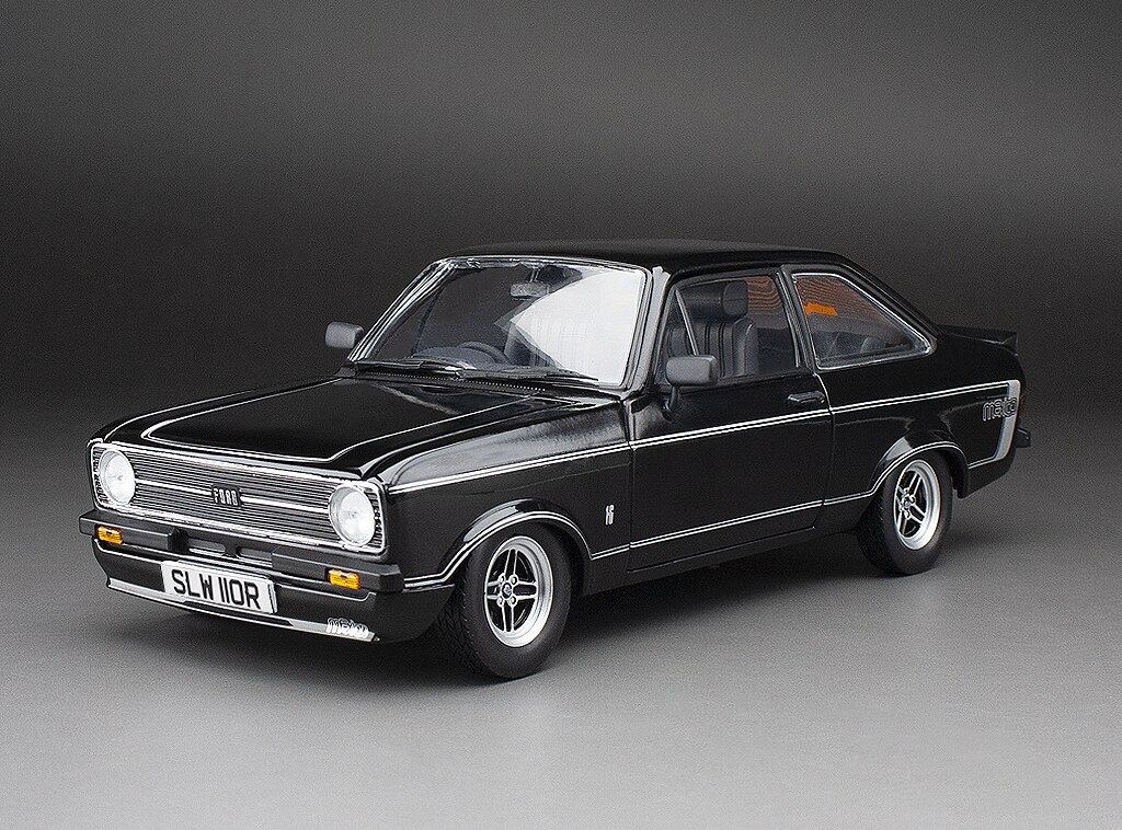 Sun Star 1/18 1976 Ford Escort MKII RS Mexico -Black (RHD)