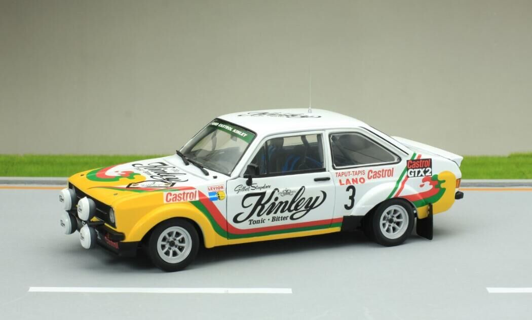 Sun Star 1/18 Ford Escort RS1800 - #3 Staepelaere Gilberty / Franssen Fredy - 2nd Ypres 24 Hours Rally 1978