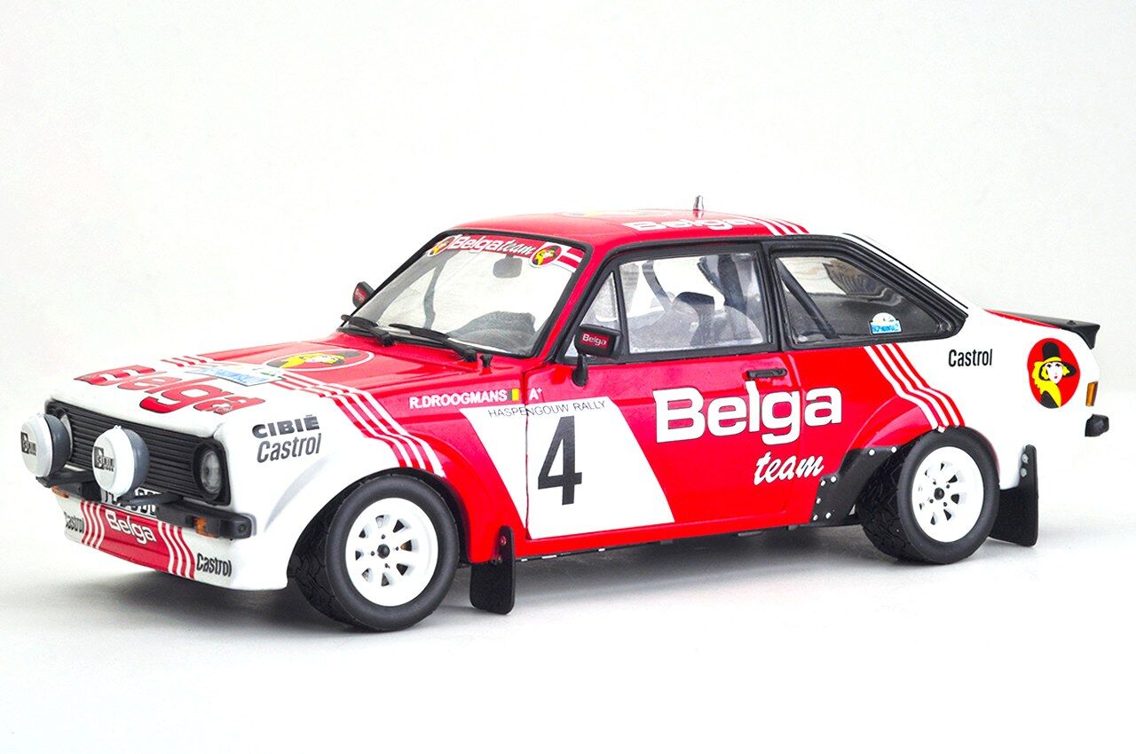 Sun Star 1/18 Ford Escort RS1800 MKII - #3 R.Droogmans /R.Joosten - 4th Lotto Haspengouw Rally 1981 (limited edition 1799pcs)