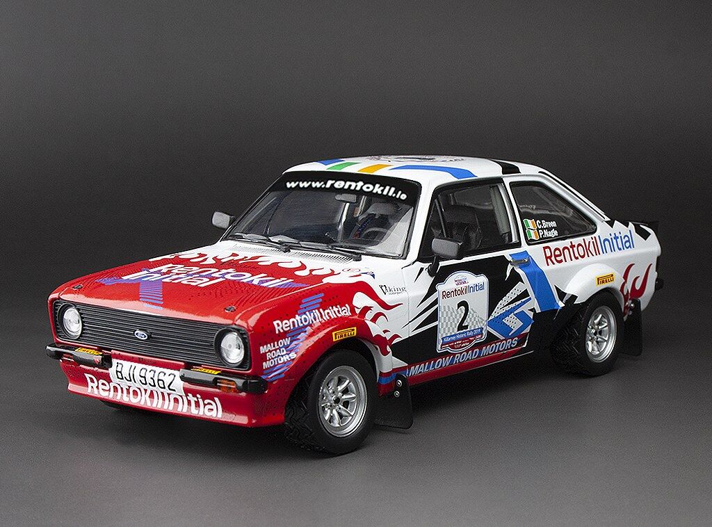 Sun Star 1/18 Ford Escort RS1800 - #2 C.Breen/P.Nagle - 2nd Rentokil Initial Killarney Historic Rally 2019 (limited edition 999pcs)