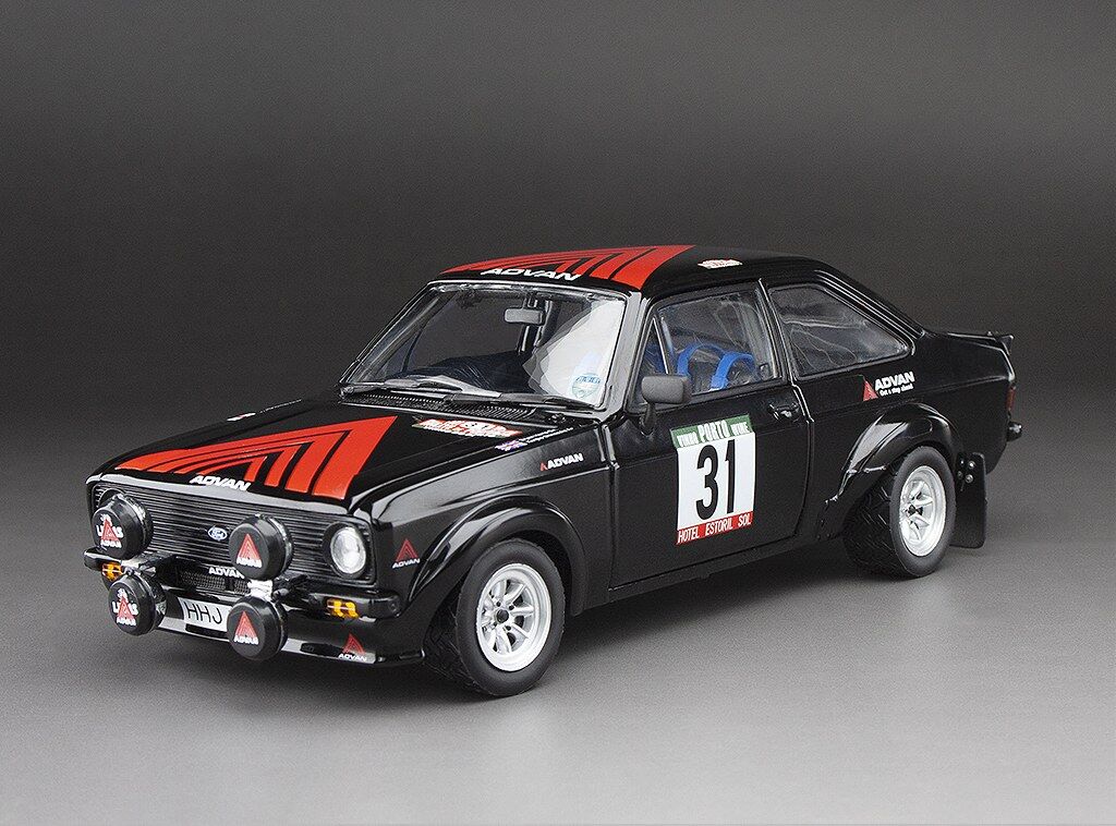 Sun Star 1/18 Ford Escort RS1800 - #31 Shinozuka K.-Harris B - Rallye de Portugal - Vinho do Porto 1981 (limited edition 998pcs)