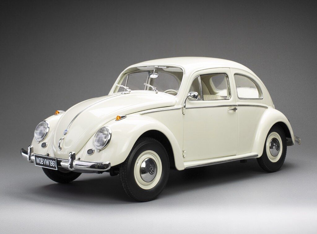 Sun Star 1/12 1961 Volkswagen Beetle Saloon - Pearl White (Limited Edition 500pcs)