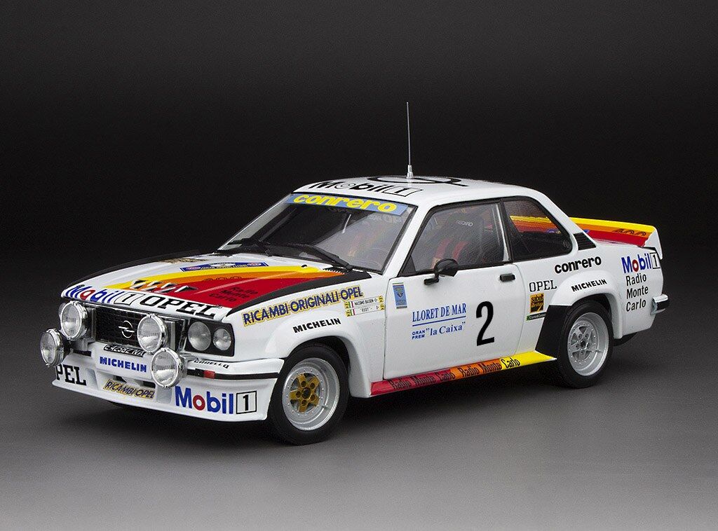 Sun Star 1/18 Opel Ascona 400 -#2 "Tony" A.Fassina/"Rudy" R.Dalpozzo-Winner Rally Costa Brava 1982 (Limited edition 998pcs)