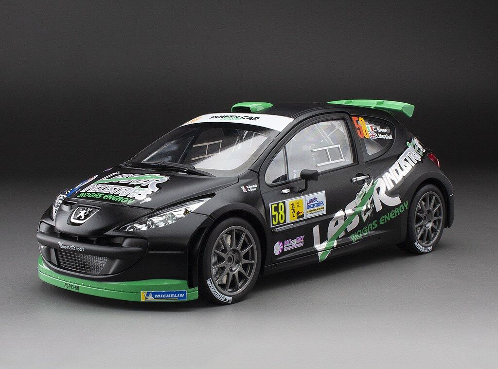 Sun Star 1/18 Peugeot 207 S2000 - #58 C.Breen /S.Marshall - Monza Rally Show 2013 (limited edition 999pcs)