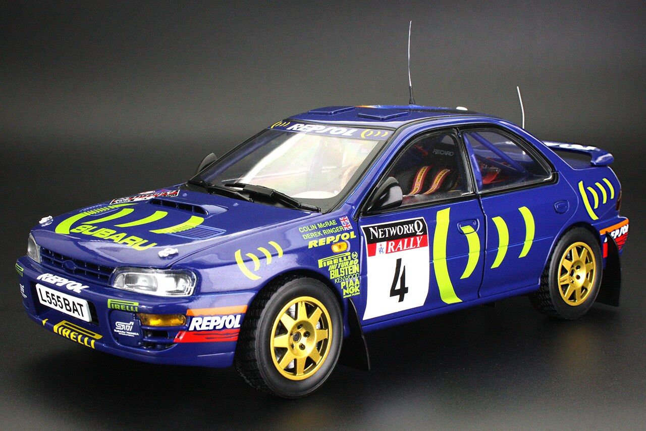 Sun Star 1/18 Subaru Impreza 555 - #4 C.McRae/D.Ringer - Winner RAC Rally 1995 (limited edition 999pcs)