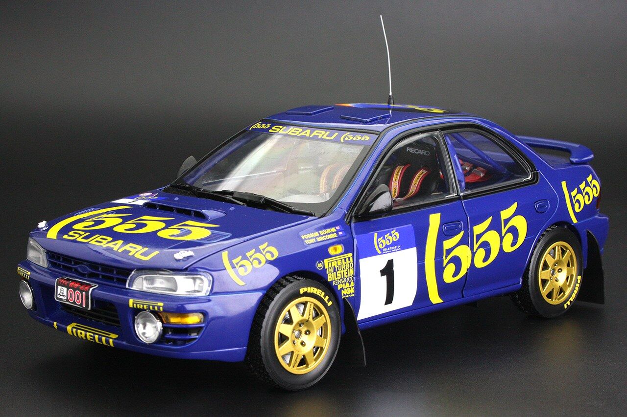 Sun Star 1/18 Subaru Impreza 555 - #6 R.Burns/R.Reid- 2nd 555 Hong Kong Beijing Rally 1994 (limited edition 299pcs)