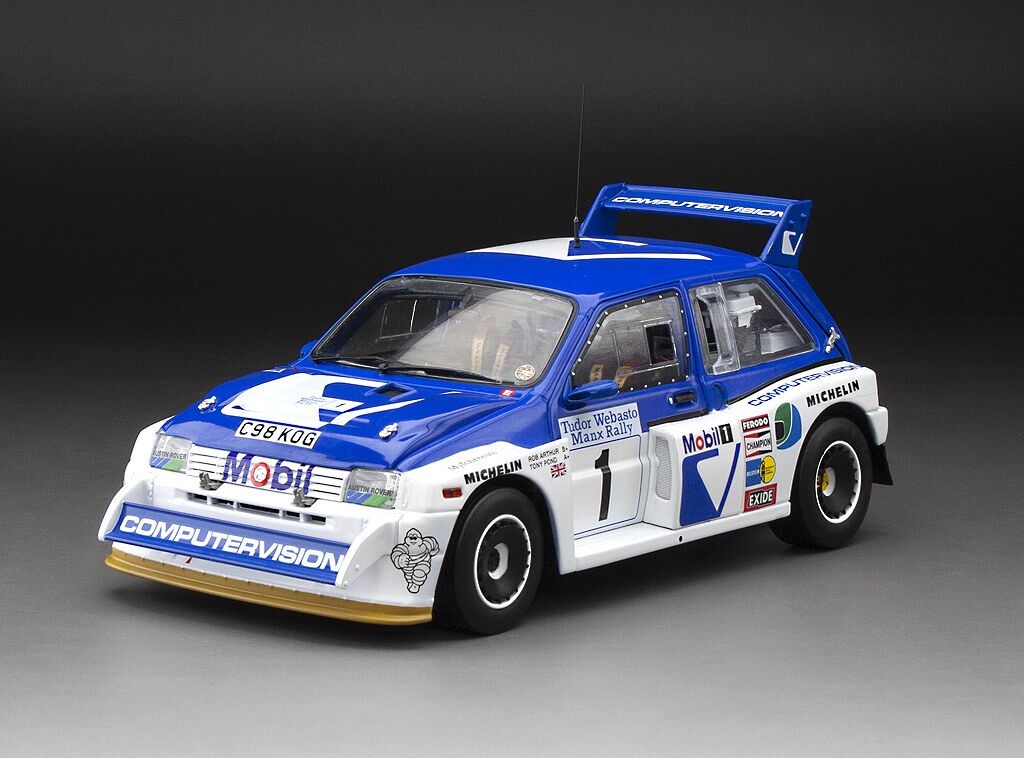 Sun Star 1/18 MG Metro 6R4 - #1 T.Pond/R.Arthur -Winner Manx International Rally 1986 (Limited Edition 999pcs)