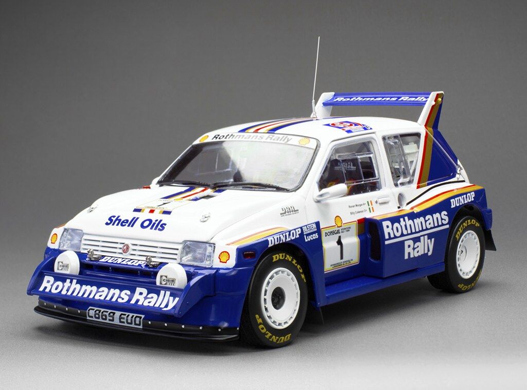 Sun Star 1/18 MG Metro 6R4 - #1 B. Coleman/R. Morgan - Winner Donegal International Rally 1986  (limited edition 999pcs) Diecast Model Car