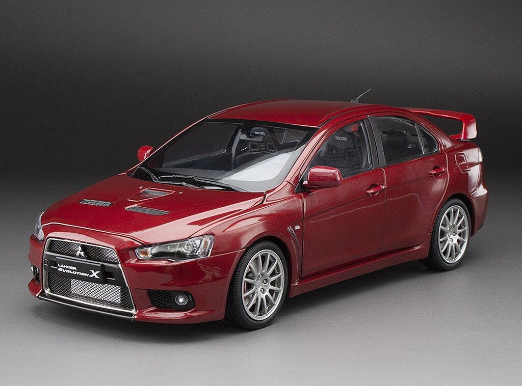 Sun Star 1/18 Mitsubishi Lancer Evolution X - Red Metallic (New Tooling)