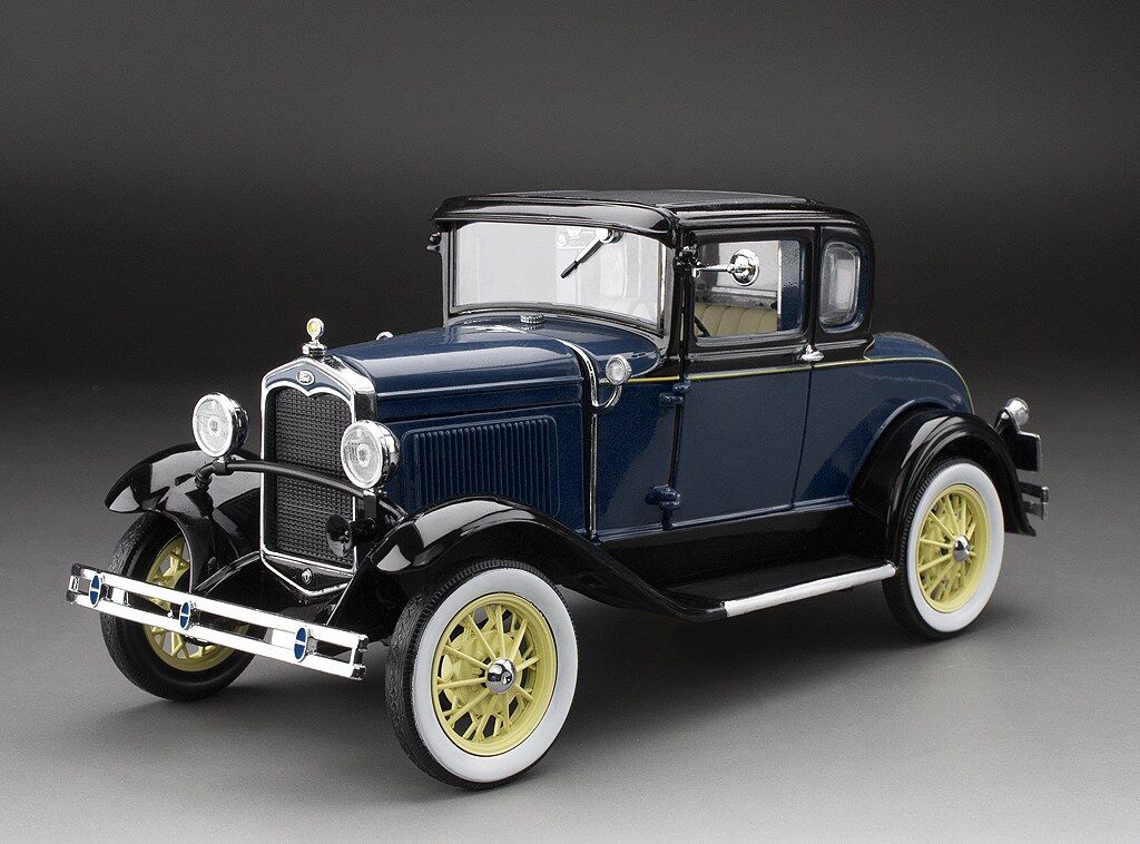 Sun Star 1/18 1931 Ford Model A Coupe - Riviera Blue