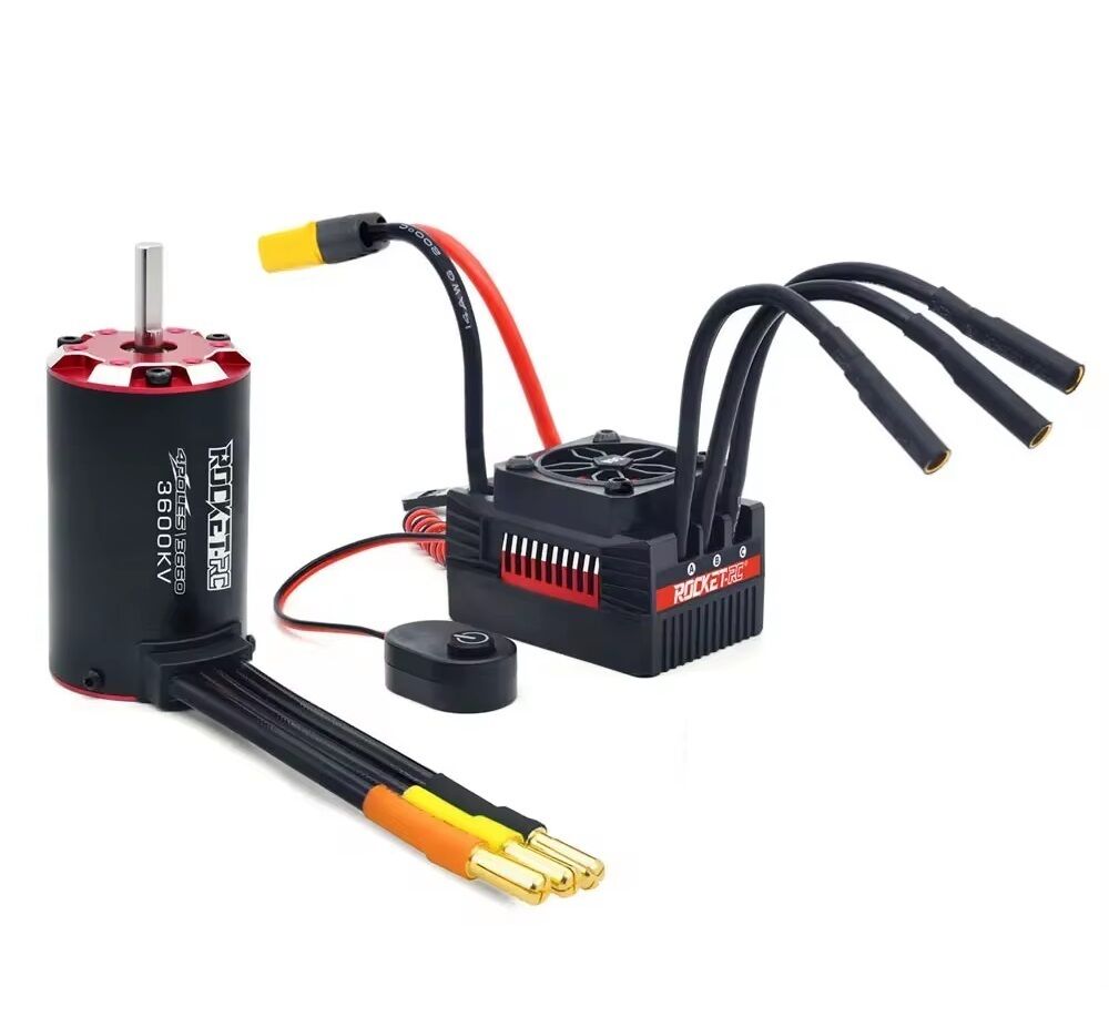 Surpass Rocket V2 supersonic 3660 brushless motor with 60A ESC combo 3.175mm 4250kv SUR-036602-31