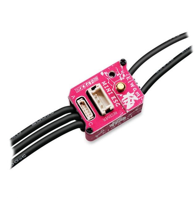 Surpass Rocket-RC (KIWAMI) Mini 28 ESC w/Program card combo Red