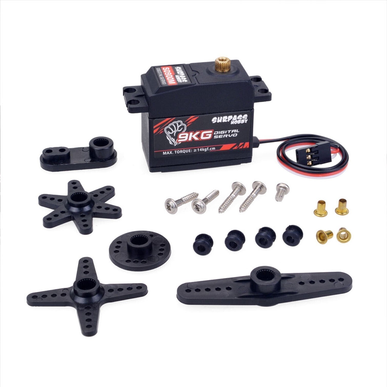 SUR-860010-09 Surpass 9KG S0900M Metal gear servo Surpass Hobby