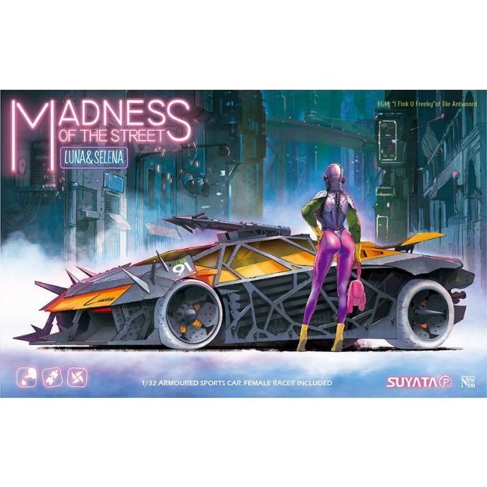 SUY-MS-001 Suyata Madness Of The Streets - Luna & Selena Plastic Model Kit Suyata