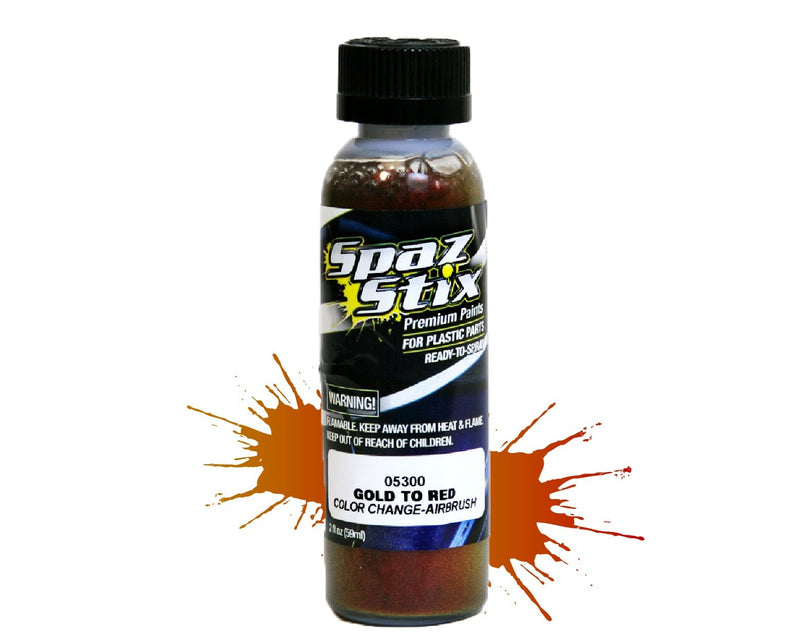 SZX05300 Color Changing Paint Gold To Red 2oz SPAZ STIX