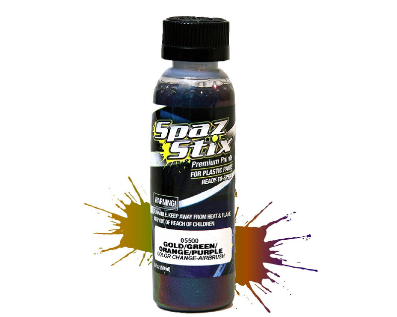 SZX05500 Color Changing Paint Gold / Green / Orange / Purple 2oz