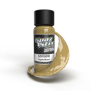 SZX13010 Coyote Brown Airbrush Ready Paint, 2oz Bottle