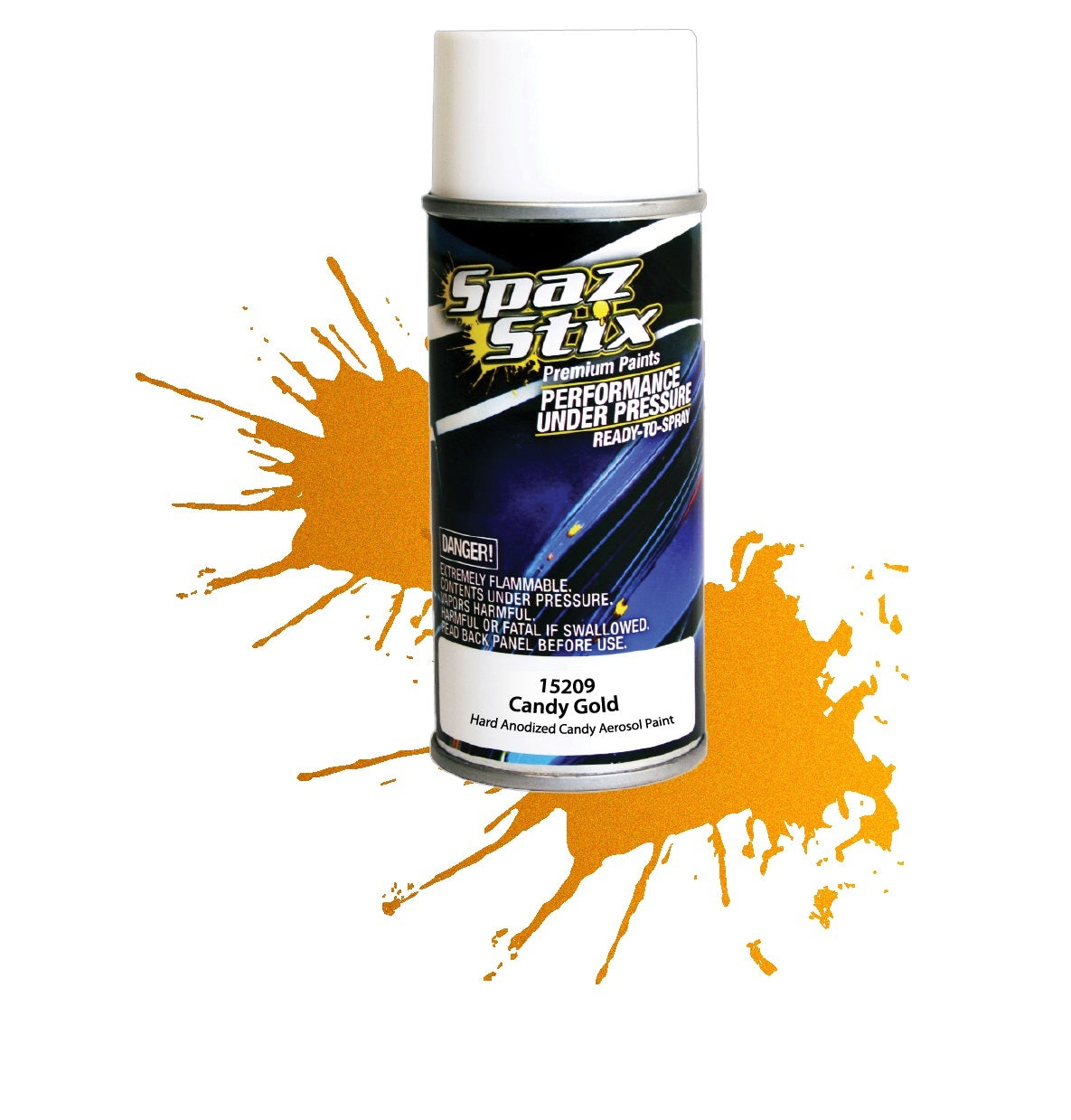 SZX15209 Candy Gold Aerosol Paint 3.5oz SPAZ STIX