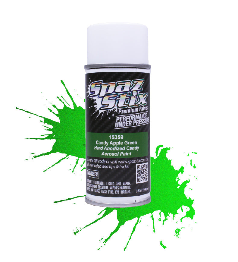 SZX15359 Candy Apple Green Aerosol Paint 3.5oz SPAZ STIX
