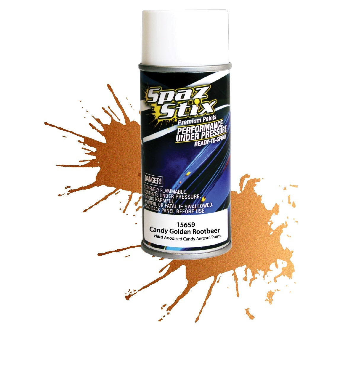 SZX15659 Golden Candy Rootbeer Aerosol Paint 3.5oz SPAZ STIX