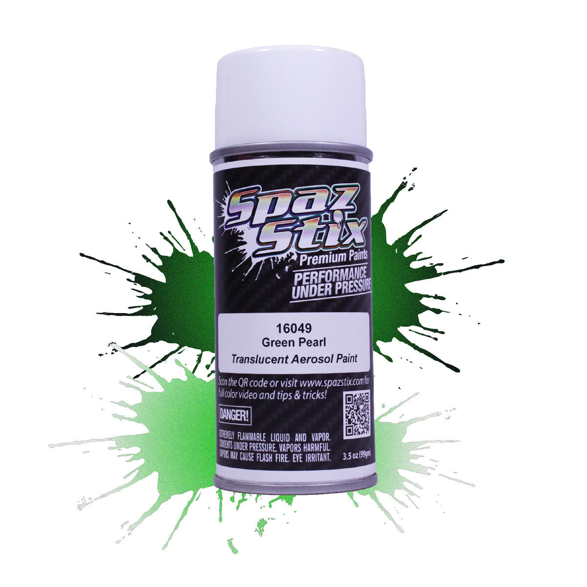 SZX16049 Green Pearl Aerosol 3.5oz SPAZ STIX