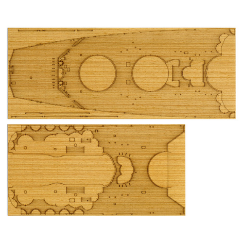 T12645 TAMIYA 1/350 YAMATO DECK SHEET Tamiya