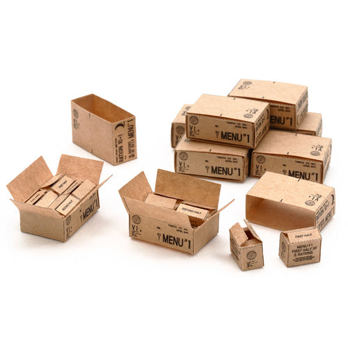 T12689 TAMIYA 10-IN-1 CARTONS WWII 1:35 Tamiya