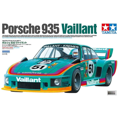 T20071 TAMIYA PORSCHE 935 VAILLANT 1:20 Tamiya
