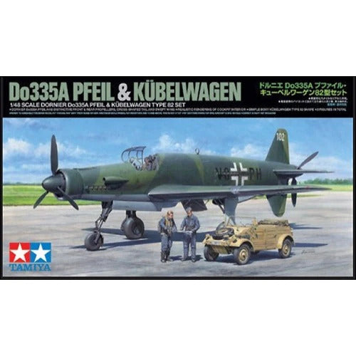 T25206 TAMIYA DO335A & KUBELWAGEN 82 1:48 Tamiya