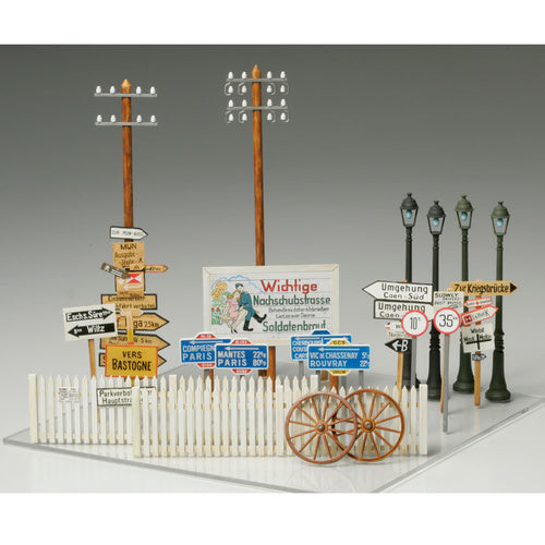 TAMIYA ROAD SIGN SET Tamiya