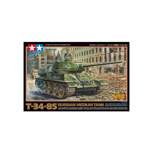 T32599 TAMIYA T-34-85 1:48 Tamiya