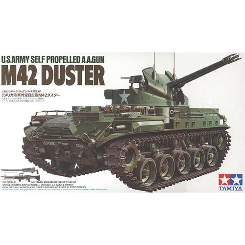 TAMIYA M42 DUSTER W/3 FIGURES 1:35