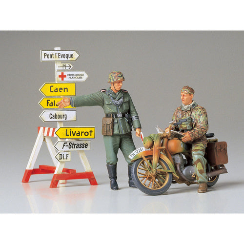TAMIYA GERMAN MOTORCYCLE ORDERLY SET