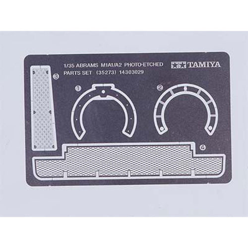 TAMIYA M1A1/A2 PHOTO-ETCHED PARTS Tamiya