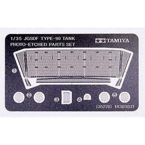 TAMIYA JGSDF TYPE 90 TANK PE PARTS SET Tamiya
