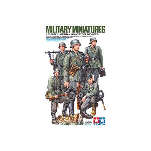 TAMIYA GERMAN INFANTRY MID-WWII 1:35