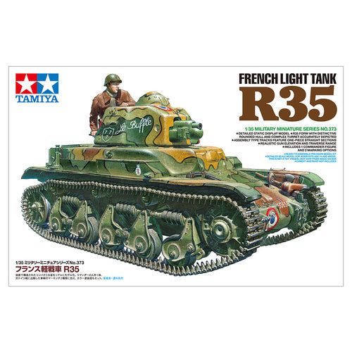 T35373 TAMIYA FRENCH LIGHT TANK RENAULT R35 1:35 Tamiya