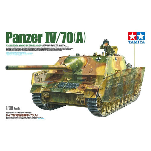 T35381 TAMIYA GERMAN PANZER IV/70(A) 1:35 Tamiya