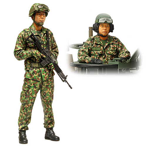 T36316 TAMIYA 1/16 JGSDF TANK CREW