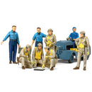 T61107 TAMIYA 1/48 WWII USN PILOTS W/TUG Tamiya