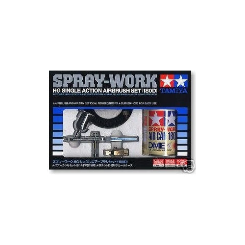TAMIYA HG SINGLE AIRBRUSH SET 180D Tamiya
