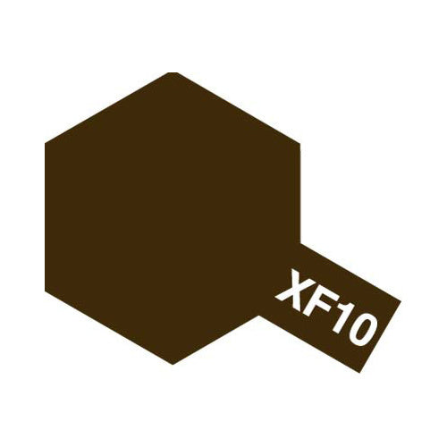 T80310 TAMIYA XF-10 ENAMEL PAINT FLAT BROWN