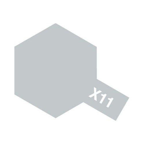 T81511 TAMIYA ACRYLIC MINI X-11 CHROME SILVER Tamiya