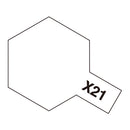 T81521 TAMIYA ACRYLIC MINI X-21 FLAT BASE Tamiya