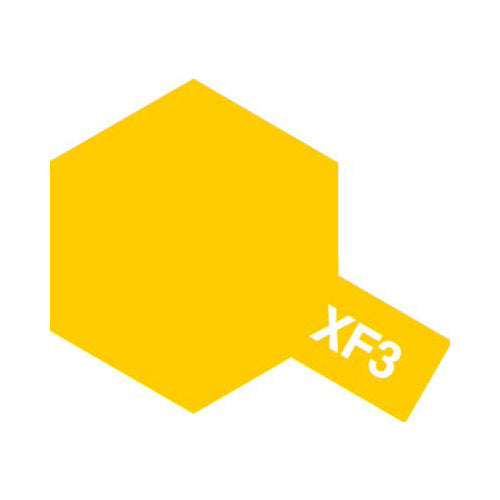 T81703 TAMIYA ACRYLIC MINI XF-3 FLAT YELLOW