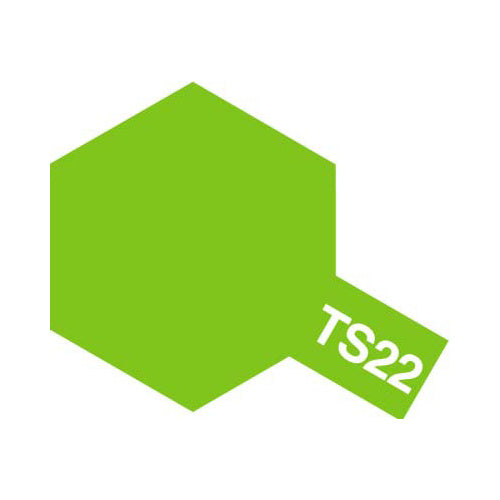 T85022 TAMIYA PLASTIC SPRAY TS-22 LIGHT GREEN