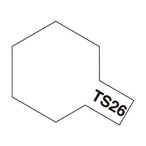 T85026 TAMIYA PLASTIC SPRAY TS-26 PURE WHITE