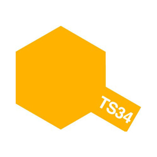 T85034 TAMIYA PLASTIC SPRAY TS-34 CAMEL YELLOW